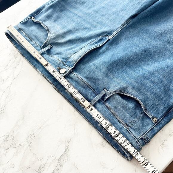 Talbots Flawless High Waist Skinny Ankle Jeans Women’s Size 16 Petite mid wash - Picture 13 of 15